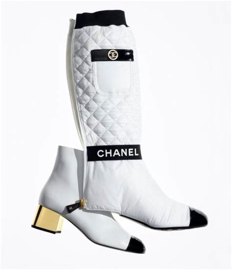 chanel eyeliner boots.